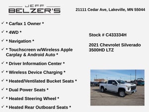 2021 Chevrolet Silverado 3500HD LTZ Z71