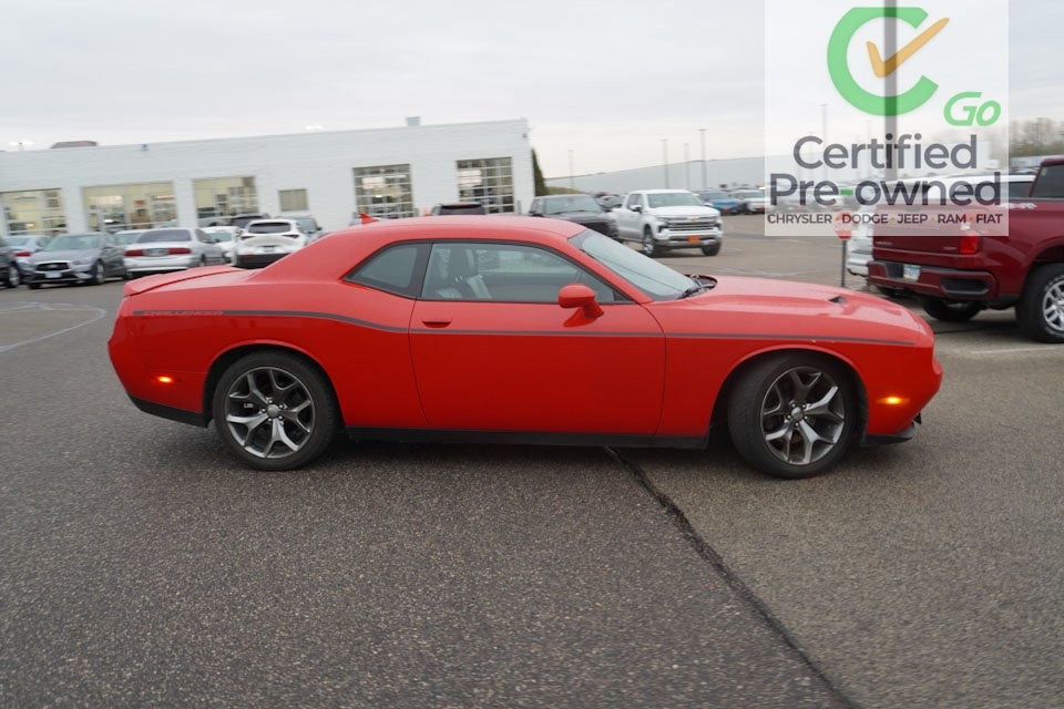Certified 2015 Dodge Challenger SXT with VIN 2C3CDZBG8FH712412 for sale in Lakeville, Minnesota