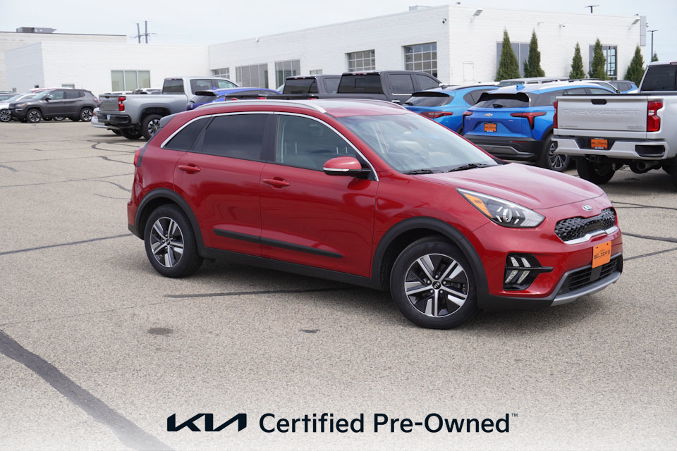 Certified 2021 Kia Niro EX Premium with VIN KNDCE3LC5M5466490 for sale in Lakeville, Minnesota