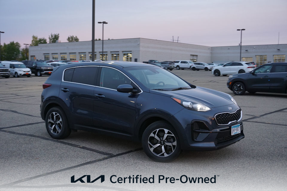 Used 2022 Kia Sportage LX with VIN KNDPM3AC0N7968269 for sale in Lakeville, Minnesota